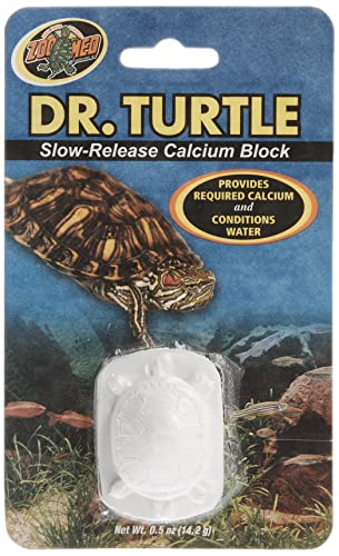 Zoo Med Laboratories Szmmd11 Dr. Turtle Slow-Release Calcium Block, Net Wt .5 Oz