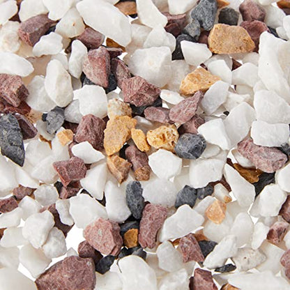 Pettex Roman Gravel Aquatic Roman Gravel, 2 Kg, Natural Mixed Gems - color: Natural Mixed Gems, size: 2 kg, style: 2 kg