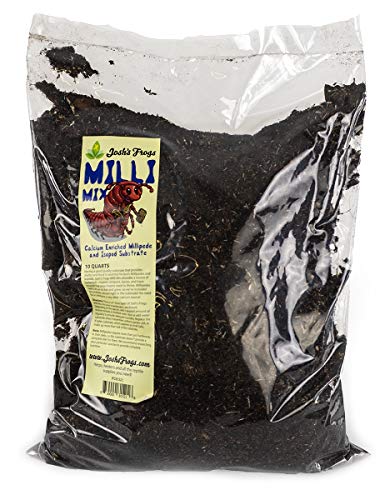 Josh's Frogs Milli Mix Calcium Enriched Millipede and Isopod Substrate (10 Quarts) - size: 10 Quart