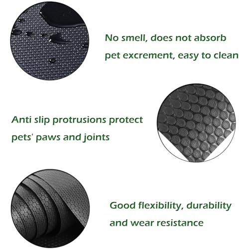 Bearded Dragon Tank Accessories, 18x118 in Large Non-Stick Reptile Carpet Substrate Terrarium Tank Liner Carpet, Waterproof Reptile Bedding Floor Mats for Snakes, Leopards, Geckos, Lizards