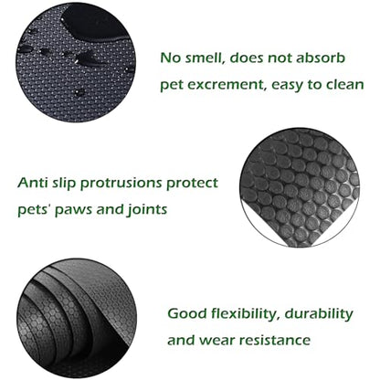 Bearded Dragon Tank Accessories, 18x118 in Large Non-Stick Reptile Carpet Substrate Terrarium Tank Liner Carpet, Waterproof Reptile Bedding Floor Mats for Snakes, Leopards, Geckos, Lizards