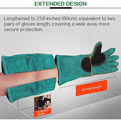 Gloves For Dog Cat Snake Bird Lizard Squirrel Hand Arm Finger Protection Gloves