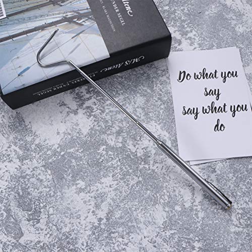 Happyyami Tool Snake Hook Grabber Adjustable Snake Ring Catcher Stick Handheld Up for Catching Controlling Moving Telescoping Pole with Hook Grabber