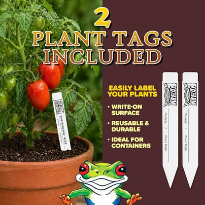 FoxFarm Happy Frog Potting Soil - Ready-to-Use Amended Container Blend with Soil Microbes, Earthworm Castings, Bat Guano, and Aged Forest Products for Indoor & Outdoor Plants - 12 Quart (Pack of 2) - size: 12 Quarts (2 Pack)