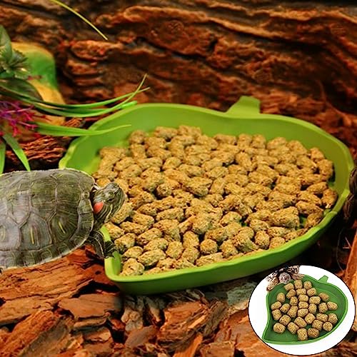 Hamiledyi Turtle Basking Platform Rock Reptile Resting Terrace Resin Bearded Dragons Climbing Ledge Tortoise Ramp Hideout for Tortoise Leopard Gecko Lizards Snake Chameleons