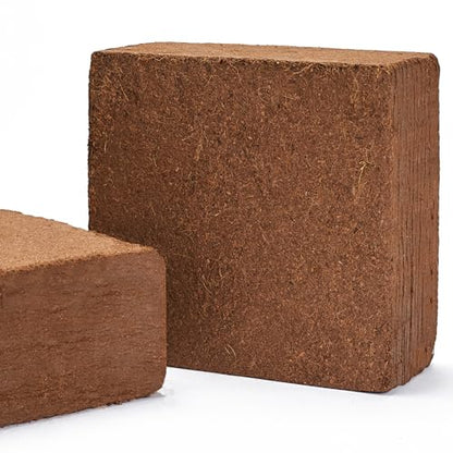 Mycelium Coco Coir Brick I Expandable Organic Coconut Fiber Substrate for Terrarium I Ideal for Reptiles Bedding, Nesting & Burrowing I OMRI Certified & Non-GMO Soil Alternative, 10lbs - style: Reptile Terrarium