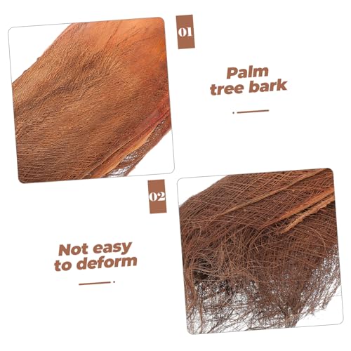 5 Sheets Natural Tree Bark for Fish Breeding and Garden Decor for Aquariums and Planting Unique Aesthetic for Home and Office Spaces