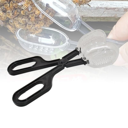 Reptile Feeding Tool, Reptile Poop Scoop Reptile Feeding and Cleaning Tool,Plastic Reptile Feeding Clamp for Tortoise Lizard Frog Spider and Other Small Animals, Terrarium Cleaning Tweezers