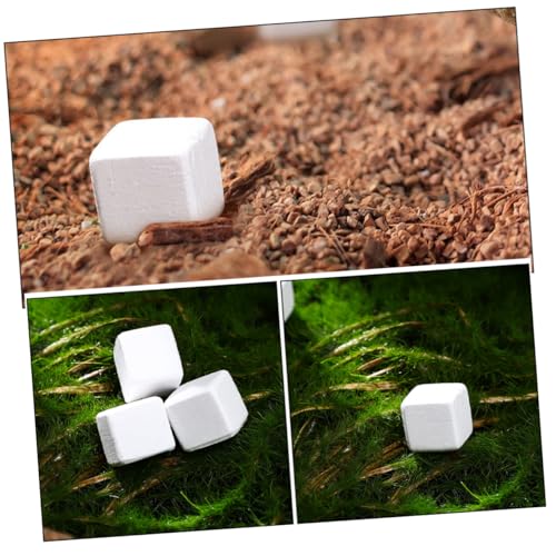 Abaodam 30pcs Reptile Mineral Rocks for Turtles Tortoises Lizards Frogs Supplements for Aquatic Semi Aquatic Pets Growth Vitality Water Quality Stability