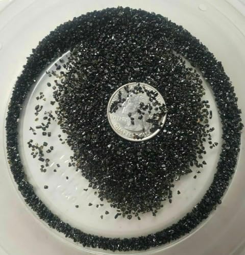 TheFrogHouse Black Aquarium Sand Substrate (25lbs) - size: 25 pounds