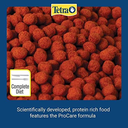 Tetra TetraCichlid Fish Floating Cichlid Pellets 6 Ounces, Nutritionally Balanced Diet (77063) (Pack of 3) - size: 6 Ounce (Pack of 3)