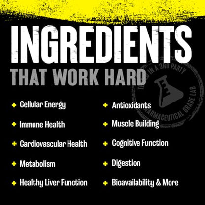 Animal Pak - Convenient All-in-One Vitamin & Supplement Powder, Cherry Bomb - Zinc, Vitamins C, B, D, Amino Acids, Immune Support, Digestive Enzymes - Daily Multivitamin for Women & Men - 60 Scoops - size: 30 Servings (Pack of 1), style: Cherry Bomb