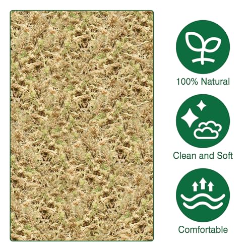 ZeeDix 6L Premium Sphagnum Moss for Plants Indoor, New Zealand Sphagnum Moss for Orchid Potting Mix Terrarium Succulent Carnivorous Ferns Hosta Garden & Reptile Habitat - size: 6L