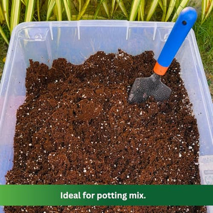 Premium Coco Coir by PlantoCare – Professional Grade Coconut Coir Growing Medium, pH Neutral & Low EC – Ideal for Seed Starters, Potting Mix, Hydroponics & Houseplants [10 Bricks of 650 Grams Each] - style: 10 Bricks (650 gram each)