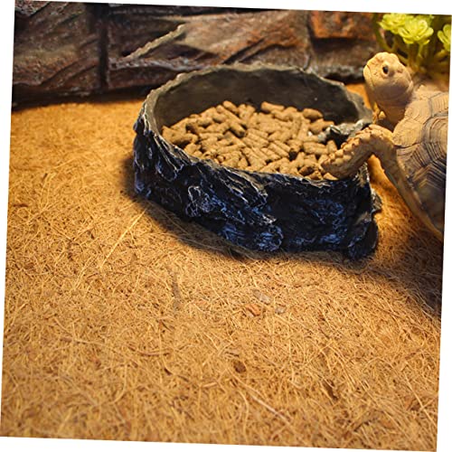 Reptile Carpet Natural Coconut Fiber Mat Washable Bedding Liner for Terrarium Use for Lizards Snakes and Tortoises Soft and Easy to Clean