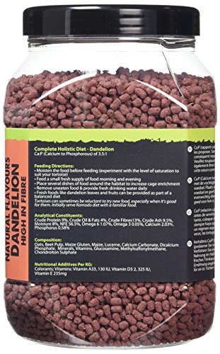 Komodo Complete Holistic Tortoise Diet Dandelion 680 g