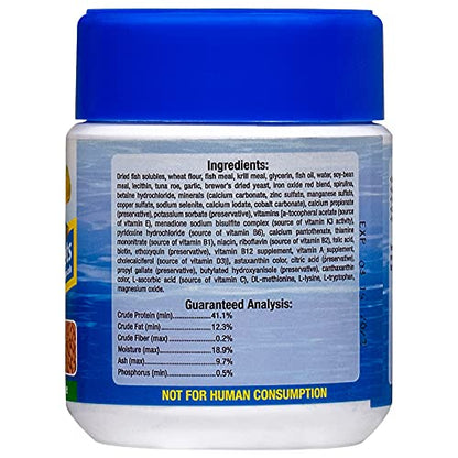 Ocean Nutrition Fish Food - Tropical Fish Food, Soft Moist Sinking Pellets, High Protein(41%) Guppy Fish Food, Fish Food Flakes Alternative, 3.5 oz (100 g), Medium Pellet - size: 3.5 Ounce (Pack of 1), style: Medium Pellet
