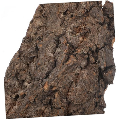 4pcs Cork Bark for Reptiles Natural Tree Bark Decoration for Terrarium Climbing Platform for Snakes Lizards Bearded Dragons and Other Crawling Pets