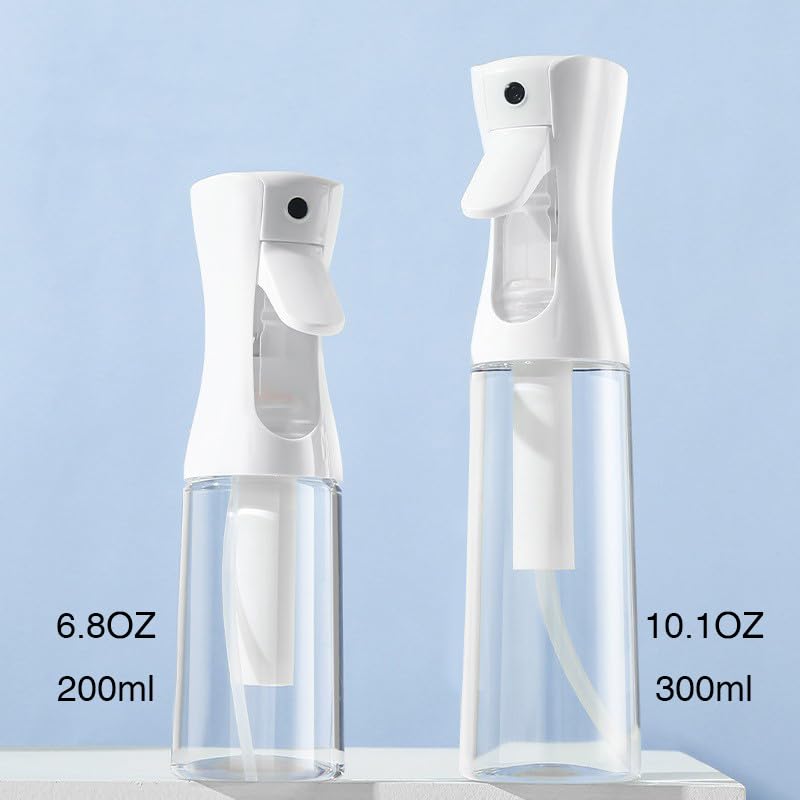 Continuous Mist Spray Bottle, 300ml/10.1oz (Clear, 10.1OZ/300ml) - color: Clear