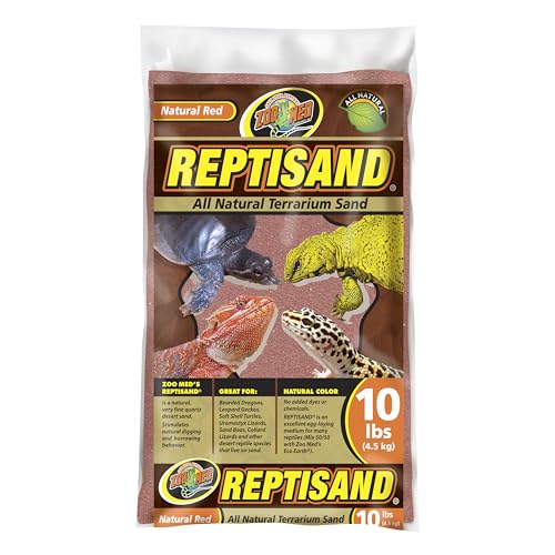 Zoo Med ReptiSand, Natural Red, 10 Pounds - size: 10 lb