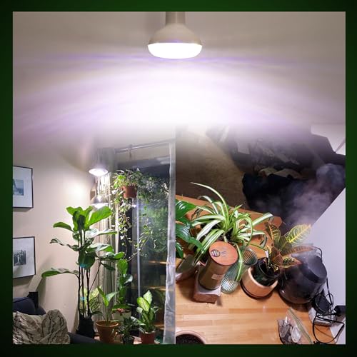 BR30 Led Grow Light Bulbs for Indoor Plants Full Spectrum,E26 BR30 Floodlight Plant Sun Grow Lamp 15W 1800lm,150-200 Watt Equivalent,Balanced Spectrum 5000K Red Blue for Seeds Greens,Flowers,1Pcs - size: BR30