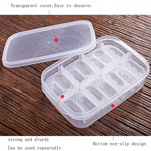 Reptile Breeding Box OMEM Reptile Lizard Incubation Box, Hatchery Box, Suitable for Hatching Snake, Lizards, Lions Mane, Reptiles (Black) | Lizard Incubation Box, Hatchery Box, Suitable for Hatching Snake, Lizards, Lions Mane, Reptiles - color: Random Col