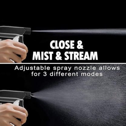 Spray Bottles 1 Packs-10 oz/300 ml Plastic Refillable Containers - BPA Free Fine Mist Small Spray Bottle with Adjustable Nozzle for Hair, Cooking, Cleaning, Plant - size: 10 Ounces