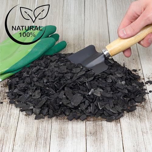 Soil Sunrise Horticultural Charcoal for Indoor Plants (30 Quarts) Hardwood Soil Additive for Orchids, Terrariums, and Gardening - size: 30 Quarts