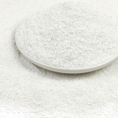 YISZM Aquarium Sand, 5lbs White Fish Tank Sand, Aquarium Gravel Substrate for Aquascaping, Vivariums, Terrariums, Plants and Crafts - color: White, size: 5 lbs