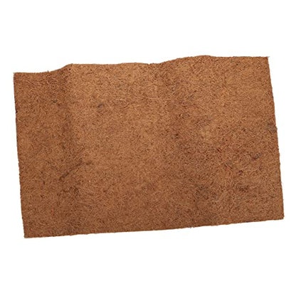 Mipcase Natural Coconut Fiber Reptile Mat Bedding Liner Breathable Substrate for Turtles and Lizards Coconut Coir for Clean and Comfortable Habitat - size: Size 2