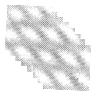 MERRYHAPY Stainless Steel Aquatic Plant Mesh Moss Carpet Net Netting Material for Fishtank Safe for Years
