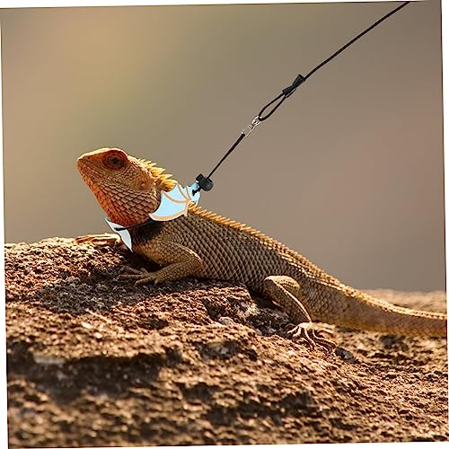 Healifty Adjustable Reptile Carrier Bag with Sling Strap Portable Canvas Pet Carrier for Bearded Dragon Lizard Outdoor Travel Walking Hiking