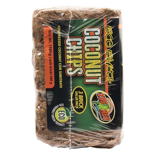 Zoo Med Eco Earth Coconut Chips 3pk