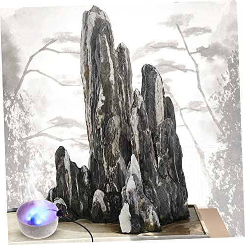 20MM LED Light Mist Maker Fog Machine for Fountains and Aquariums Ultrasonic Humidifier 12 Color Changing Lights for Gardening and Fish Tanks