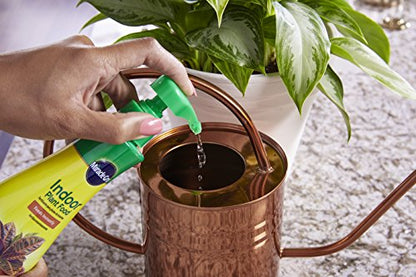 Miracle-Gro Indoor Plant Food, 8 oz. (6-Pack) | Liquid Plant Food for Houseplants, Snake Plants, Peace Lilies, Flowers, Vegetables, Herbs and More - size: 6 Pack