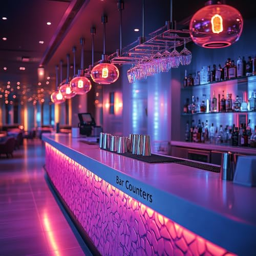 LED Strip Lights 24V COB Pink 16.4ft (No Power Supply) | Super Bright, Dotless High Density 14W/m, 8mm Width Cuttable Flexible, Home DIY Commercial Decoration - color: Pink (Only LED Strip)