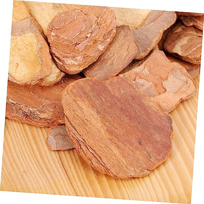 VANZACK 1pack Natural Pine Bark Cushion for Reptile Box Turtle and Lizard Habitat Decor for Snails Chameleons and Geckos Material