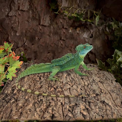 Homoyoyo 2Pcs Reptile Bark Decor Wood,Natural Cork Bark,Reptile Habitat Climbing Tree Bark Terrarium Landscaping Tree Bark Tree for Bearded Dragon Lizard Geckos Tortoise Random Shape