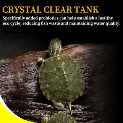 Bubble Magus TFloating Turtle Food, All Natural Ingredients, Wild Sword Prawn, Calcium Vitamin D Enriched for Picky Aquatic Baby Turtles, Baby Turtle Nutri Stick (2 Ounce, Turtle Boy)