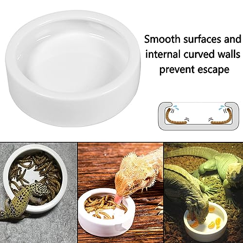 Hamiledyi Large Turtles Basking Platform 3Pcs Resin Bearded Dragons Climbing Step Ramp Tortoise Resting Dock Rock Hideout with Feeder Bowls for Reptile Lizards Chameleons Geckos Frogs Newts Snakes