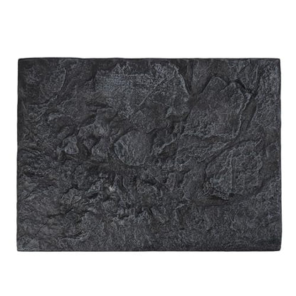 CHICIRIS 3D Reptile Background, Aquarium Background Foam Rock Wall Decor with 3D Textures for Fish Tank Reptile Tank Terrarium (E) - size: E