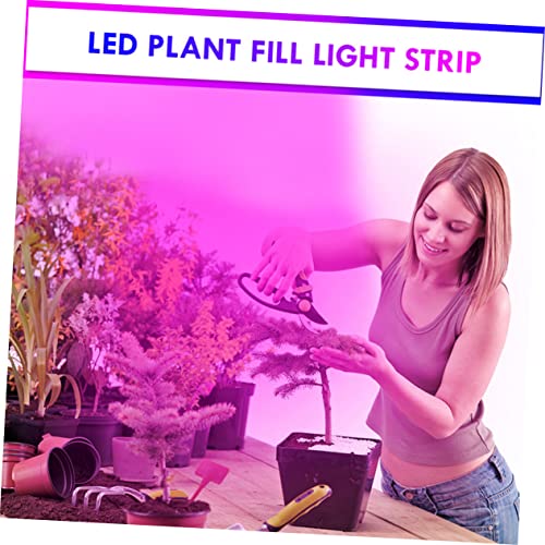 USB LED Grow Light Strips for Indoor Plants Full Range Dimmable 5V Waterproof Plant Growth Lamp Touch Control for Greenhouse Growing