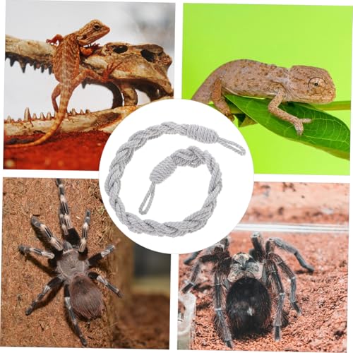 Toddmomy Crab Climbing Hanging Crab Rope and Decorative Vines for Bearded Dragon Hammocks for Reptile Enclosures and Terrariums Compact and Stylish Habitat Decor