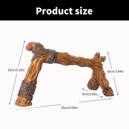 9.4" Realistic Branches Climbing Terrarium Aquarium Driftwood Crafts Snake Branch Reptile Resin Climb Tree Habitat Decoration for Gecko Dragon Frog Tortoise Chameleon Fish Tank Pet Supplies