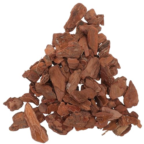 Beavorty Reptile Tree Bark Chips Substrate 3-5cm Natural Pine Bark Bedding for Turtle Lizard Terrarium Environment Decoration Pet Supply