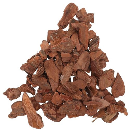 Beavorty Reptile Tree Bark Chips Substrate 3-5cm Natural Pine Bark Bedding for Turtle Lizard Terrarium Environment Decoration Pet Supply