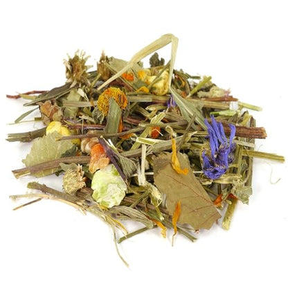 Rosewood Naturals: Nature's Salad - 4 Pack, 7oz Bags - Small Animal Treat, Blends 21 All Natural Ingredients, Flower-Plant Mix, Rabbit-Guinea Pig-Pet