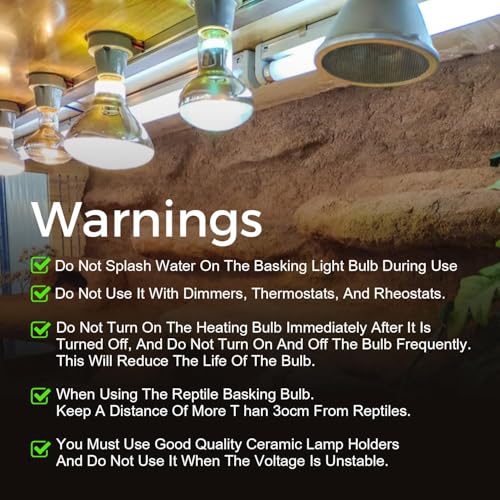 Red Reptile Heat Lamp Bulb 100W, Infrared Heat Emitter Red Heat Lamp for Reptile Amphibian, Infrared Basking Spot Light Bulb 2PCS - style: Infrared Basking Light Bulb 100W