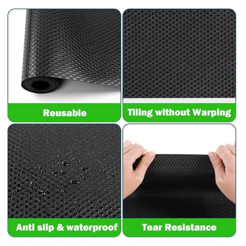 Bearded Dragon Tank Accessories, Non-Adhesive Reptile Carpet Bedding Substrate for Terrarium, Reptile Mat Terrarium Liner Tank Flooring for Leopard Gecko, Snake, Lizard and Tortoise, 18x40 in - size: 18x40 inch
