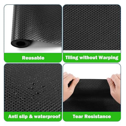Bearded Dragon Tank Accessories, Non-Adhesive Reptile Carpet Bedding Substrate for Terrarium, Reptile Mat Terrarium Liner Tank Flooring for Leopard Gecko, Snake, Lizard and Tortoise, 18x80 in - size: 18x80 inch
